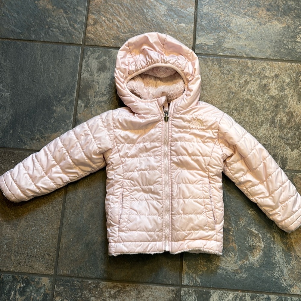 The north face pink coat